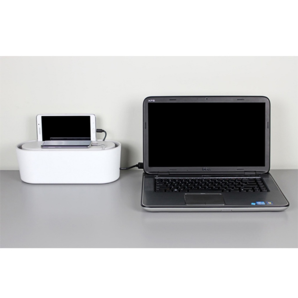 Desktop/Countertop Phone Cable Management Box - Picture 2 of 5